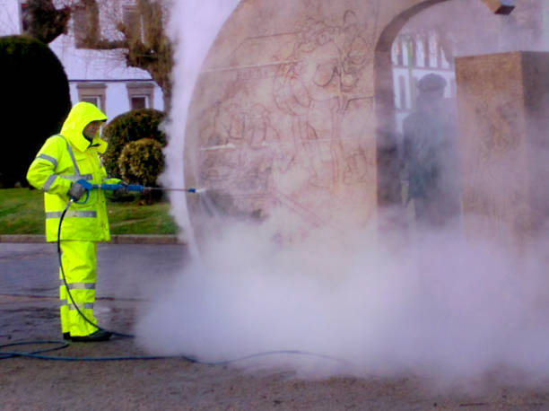 Pressure Washing Brick in Angier, NC